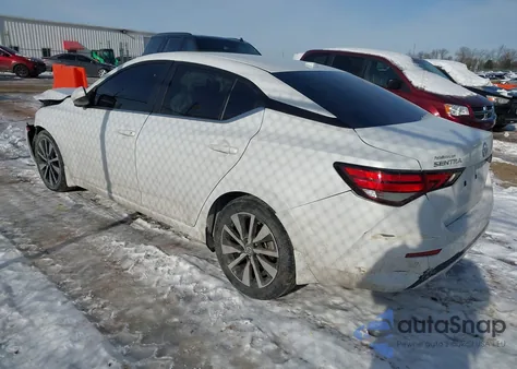 2022 Nissan Sentra Sv Xtronic Cvt z USA, uszkodzony, nr VIN 3N1AB8CVXNY222744